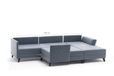 Ecksofa mit Schlaffunktion Belen Blue