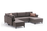 Ecksofa mit Schlaffunktion Eris Brown