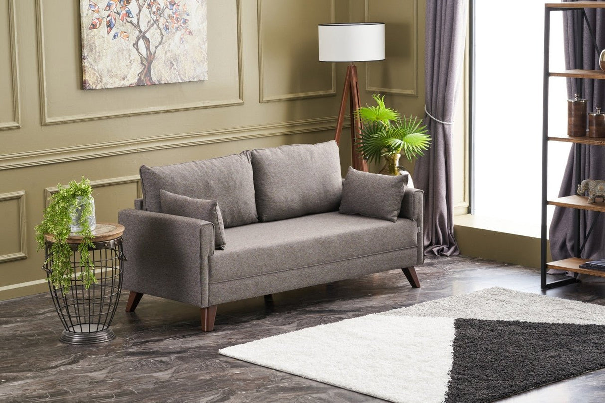 2-Sitzer-Sofa Bella Brown