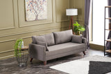 3-Sitzer-Sofa Bella Brown