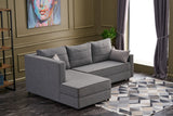 Ecksofa mit Schlaffunktion Links Ece Grey