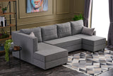 Ecksofa mit Schlaffunktion Ece Grey