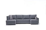 Ecksofa mit Schlaffunktion Ece Grey