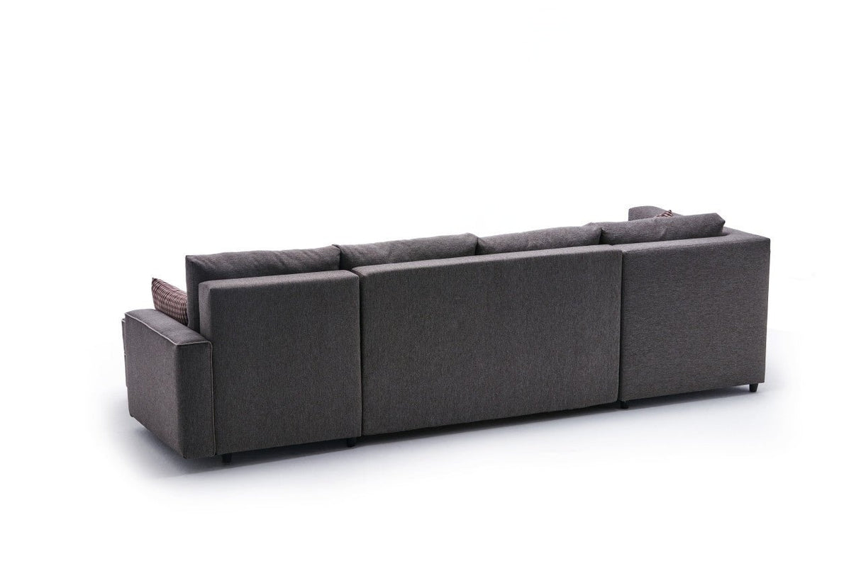 Ecksofa mit Schlaffunktion Ece Brown