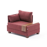 Sessel Left Fly Claret Red