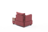 Sessel Left Fly Claret Red