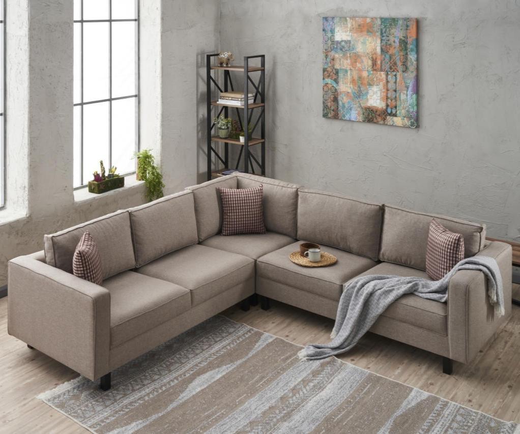 Ecksofa Bare Cream