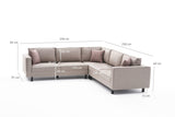 Ecksofa Bare Cream