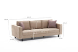 3-Sitzer-Sofa Bare Cream