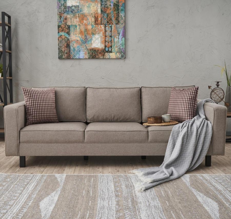 3-Sitzer-Sofa Bare Cream