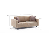 2-Sitzer-Sofa Bare Cream