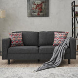 2-Sitzer-Sofa, blankes Anthrazit