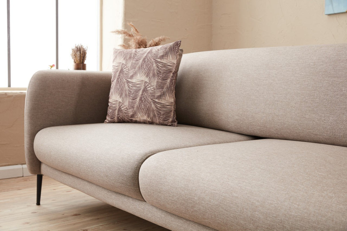 3-Sitzer-Schlafsofa Venus Creme