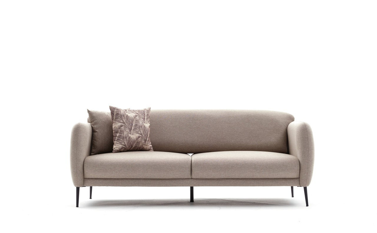 3-Sitzer-Schlafsofa Venus Creme