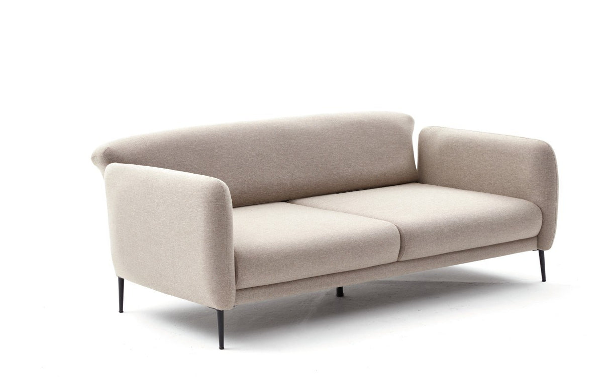 3-Sitzer-Schlafsofa Venus Creme