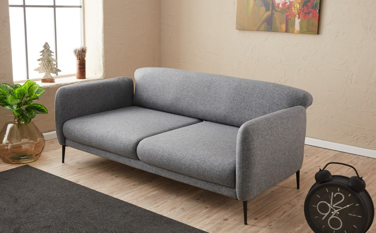 3-Sitzer-Schlafsofa Venus Grey