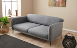 3-Sitzer-Schlafsofa Venus Grey