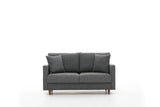 2-Sitzer-Sofa Eva Grey