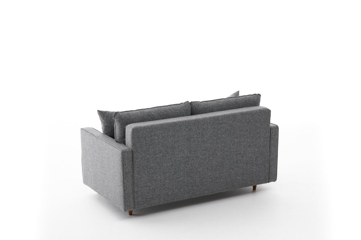 2-Sitzer-Sofa Eva Grey