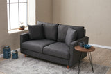 2-Sitzer-Sofa Eva Anthrazit