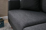 2-Sitzer-Sofa Eva Anthrazit