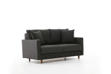 2-Sitzer-Sofa Eva Anthrazit