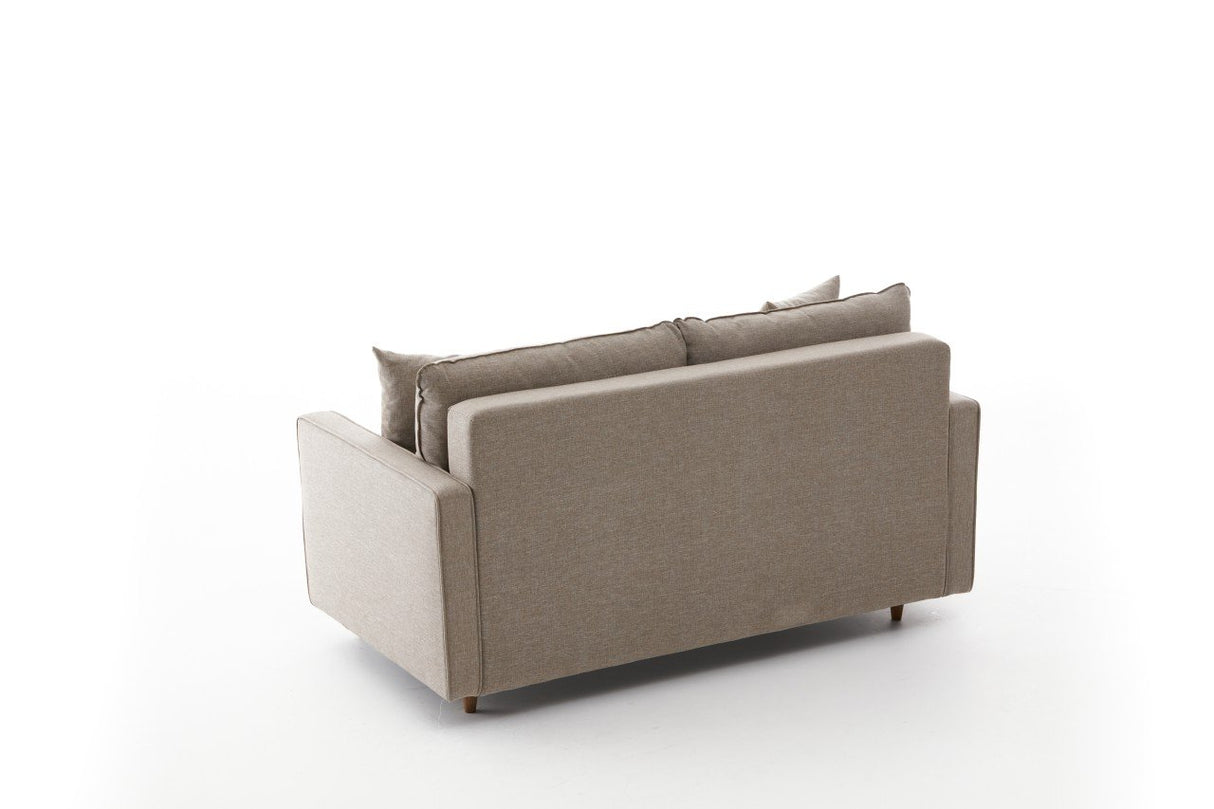 2-Sitzer-Sofa Eva Creme