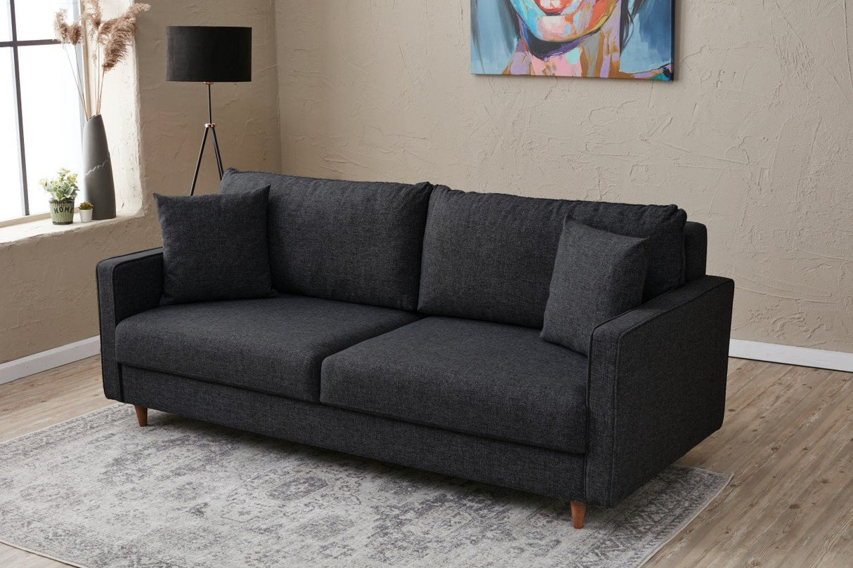 3-Sitzer-Sofa Eva Anthrazit