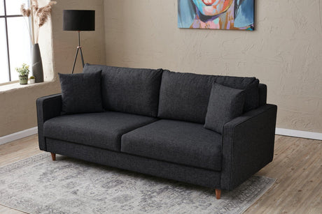 3-Sitzer-Sofa Eva Anthrazit