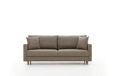 3-Sitzer-Schlafsofa Eva Cream