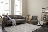 3-Sitzer-Schlafsofa Simena Grey Gold