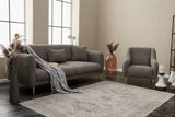 3-Sitzer-Schlafsofa Simena Grey Gold