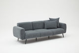 3-Sitzer-Sofa seitlich Anthrazit