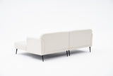 Ecksofa rechts Revos Creme