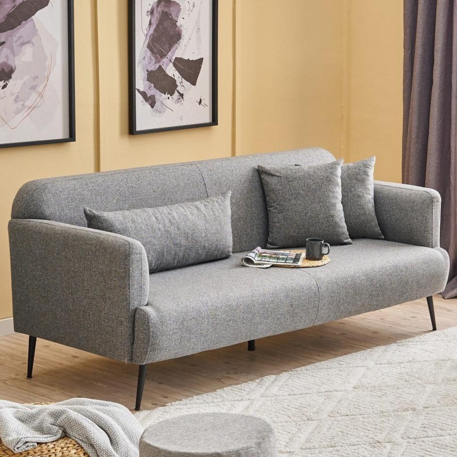 3-Sitzer-Sofa Revos Grau