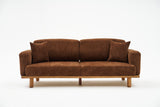 3-Sitzer-Sofa Rens Brown Kupferfarben