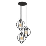 Hanglamp Otan DH Interior Charcoal LxBxH 48x46x45 Metaal Witfoto vooraanzicht