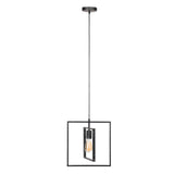 Industrielle Hanglampe Kody Square Metall