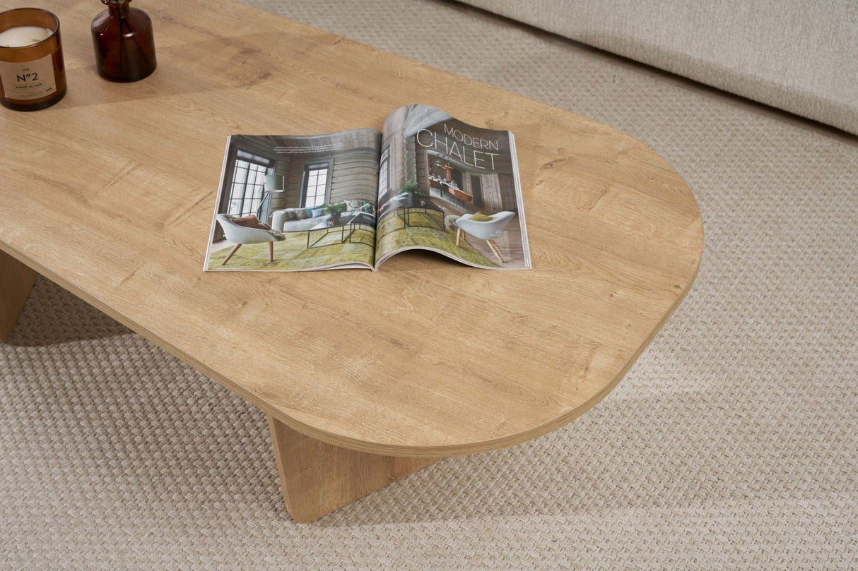 Ovalis – Eiche 100 % MELAMINBESCHICHTETE SPANPLATTEN