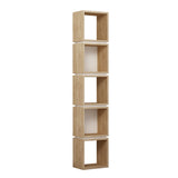 Bücherregal Multi Oak White Melamin 32x167x22 cm