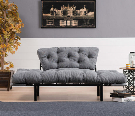 2-Sitzer-Schlafsofa Nitta Grey