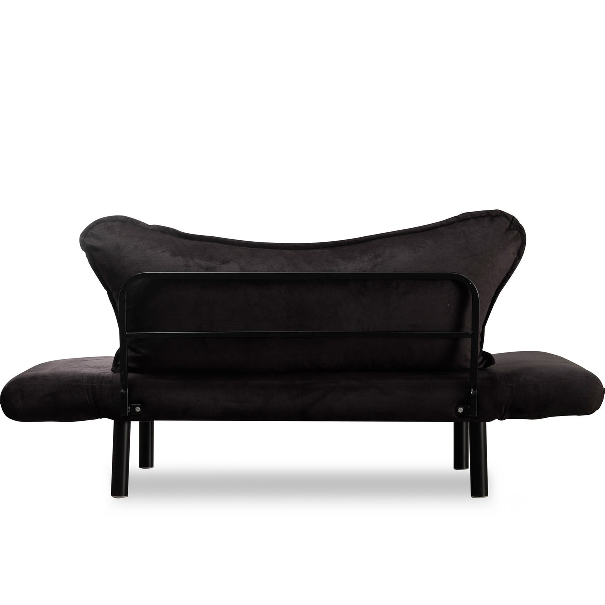 2-Sitzer-Schlafsofa Chatto Schwarz