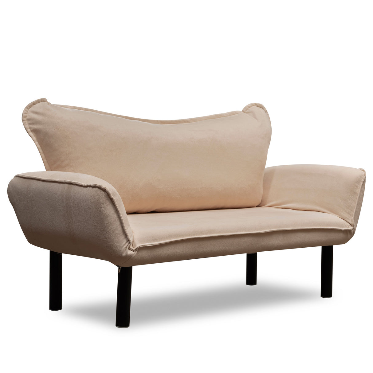 2-Sitzer-Schlafsofa Chatto Creme