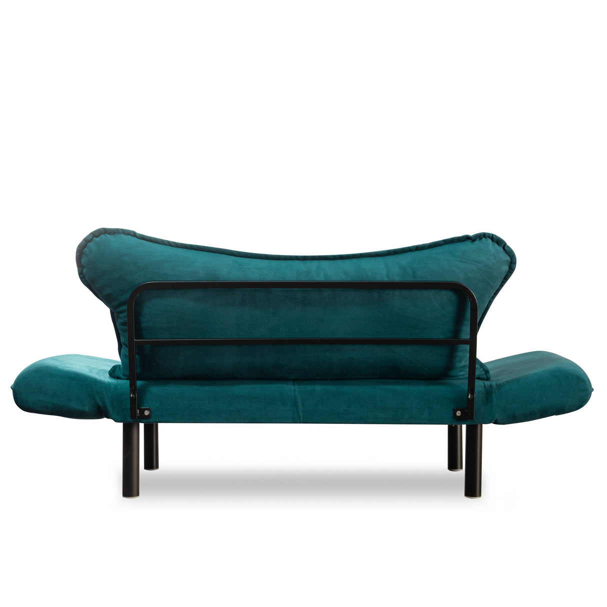 2-Sitzer-Schlafsofa Chatto Petrol Blue