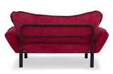 2-Sitzer-Schlafsofa Chatto Maroon