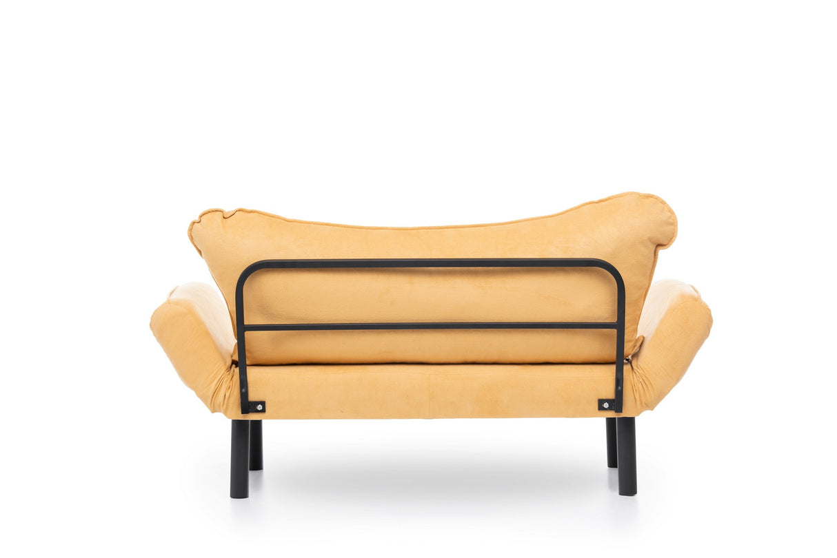 2-Sitzer-Schlafsofa Chatto Senf