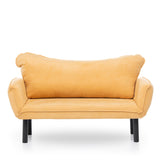 2-Sitzer-Schlafsofa Chatto Senf