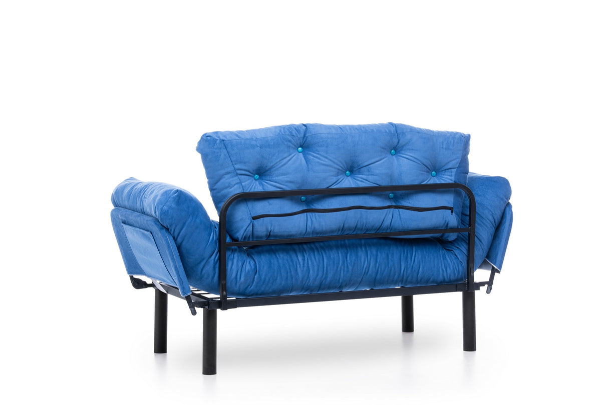 2-Sitzer-Schlafsofa Nitta Blue