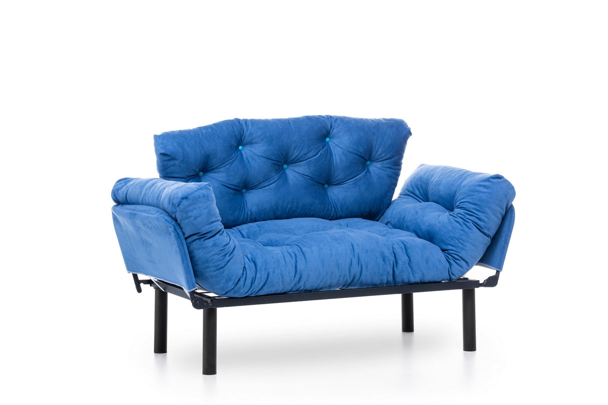 2-Sitzer-Schlafsofa Nitta Blue