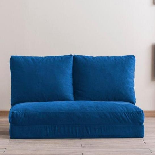 2-Sitzer-Schlafsofa Taida Blue